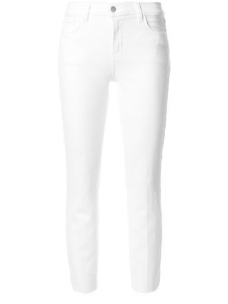 L'agence High-Rise Sada Cropped Jeans
