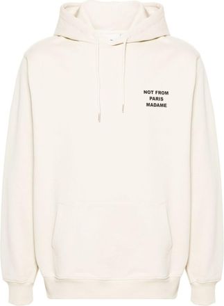 Dr&ocirc;le de Monsieur Beige Sweatshirt with logo