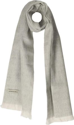 Alpaca Loca Slim Sjaal - Dames - Wintersjaals - Grijs - ONE Size - Wol - Accessoires