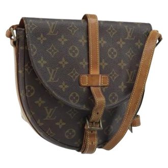 Louis Vuitton Pre-owned Cross Body Bags, female, Brown, Size: ONE SIZE Pre-owned Chantilly GM Shoulder Bag