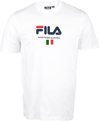 Fila Fila Trellis Mens White T-Shirt [688782fb6444d], white, XL