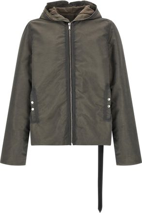 Rick Owens Nylon Full-Length Mens Jacket