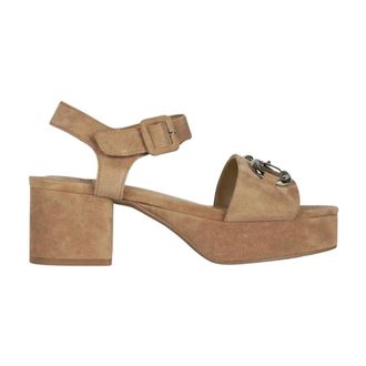 Jeffrey Campbell Dames, Schoenen, Beige, Maat: 37 EU Leer