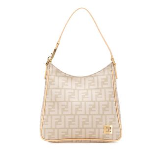 Fendi Pre-owned Fendi Zucca Canvas Shoulder Bag Ladies 2415 8BR068 038