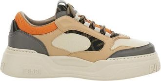 Fendi Force Sneakers - Heren - Sneakers - Veelkleurig - 42 EU - Leer - Schoenen