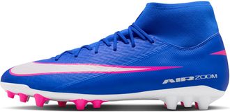 Nike Mens Mercurial Superfly 10 Academy Artificial-Grass High-Top Soccer Cleats in Blue | FQ8329-446
