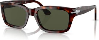 Persol Green Rectangular Mens Sunglasses PO3301S 24/31 54