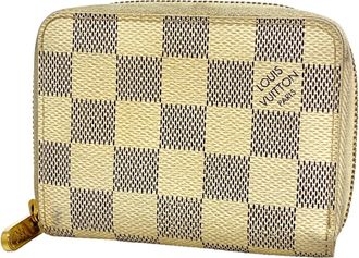 Louis Vuitton White Coin Purse/Coin Case (Pre-Owned)