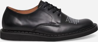 George Cox UNDERCOVER People Have the Power Derby Shoes Black