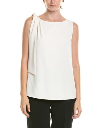 Anne Klein Tie Shoulder Blouse