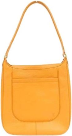 Louis Vuitton Pre-owned Vintage Schoudertas - Dames - Vintage Schoudertas - Oranje - ONE Size - Leer - Vintage