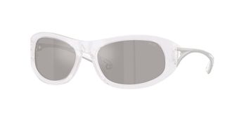 Diesel DL2007U 20286G Mens Sunglasses White Size 57