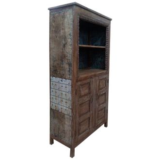 Wanderlust Deco Estanter&iacute;a Librer&iacute;a De Madera Marr&oacute;n 107x42x213hcm