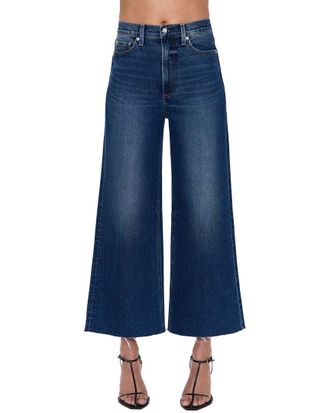 Pistola Denim Lana Crop Broadway Wide Leg Jean