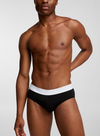 Le 31 Mens Striped-band brief TENCEL TM modal organic cotton