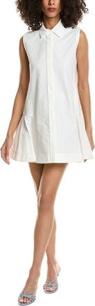 SIMKHAI Maggy Pleated Mini Dress