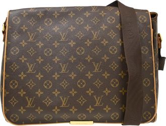 Louis Vuitton Abbesses Messenger Monogram Canvas Brown Canvas Handbag (Pre-Owned)
