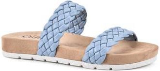 White Mountain Truly Slide Sneaker in Lt Blue/Smooth at Nordstrom Rack, Size 6.5