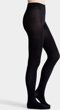 Simons Womens Volterra solid 3D microfibre tights 60 denier - Opaque Exclusive collection from Italy