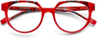 Etnia Barcelona Wintour Rounded Acetate Sunglasses with Colorful Temples