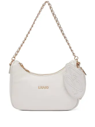 Liu Jo Borsa a spalla piccola con logo - Toni neutri