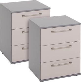 Schubiger M&ouml;bel Nachttisch Aline Set a 2 Stk