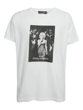 Dolce & Gabbana graphic-print T-shirt - White