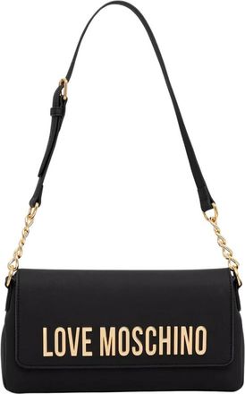 Love Moschino Shoulder Bag - Dames - Schoudertassen - Zwart - ONE Size - Leer - Tassen