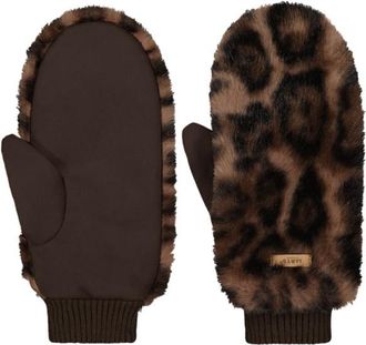 Barts Fur Mitts Handschuhe f&uuml;r Damen | braun/schwarz