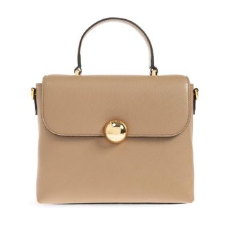 Furla Moonlight Kleine Handtas - Dames - Handtassen - Beige - ONE Size - Leer - Tassen