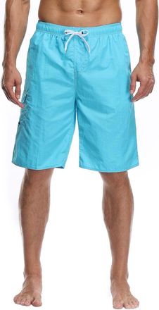 Generic Mens Swimming Trunks, Long Swimming Shorts, Quick-Drying Board Shorts, Leisure Shorts, Beach Shorts, Mens Shorts, Outdoor Casual Cargo Shorts, Bermuda