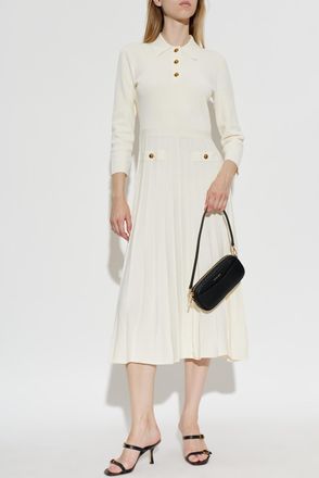 Michael Michael Kors Polo Dress, Womens, Cream