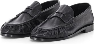 Saint Laurent Loafers, female, Black, Size: 11 US Le Loafer Cassandre