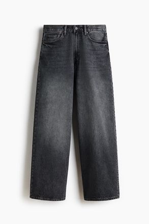 H&M Wide Jeans - Denimgrau