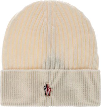 Moncler Apr&egrave;s-Ski Muts - Heren - Hoeden - Beige - ONE Size - Wol - Accessoires