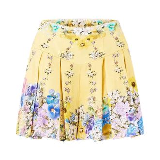 Camilla Short Skirts, female, Multicolor, Size: M Corset Waist Short