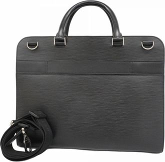 Louis Vuitton Noir Briefcase (Pre-Owned)