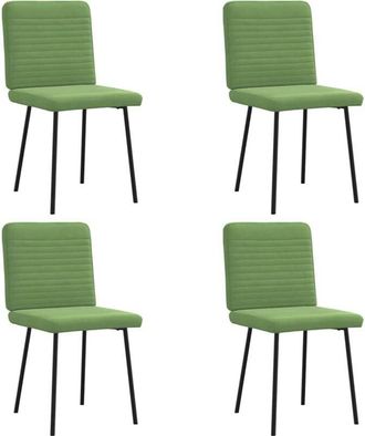 vidaXL Vidaxl - Sillas De Comedor 4 Unidades Terciopelo Verde Claro