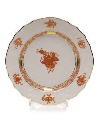 Herend Rust Chinese Bouquet Bread & Butter Plate