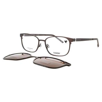 Flexon Ladies Black Rectangular Eyeglass Frames FLX1008MAGSET20856