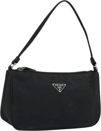 Prada Pre-owned Mini Bags, female, Black, Size: ONE SIZE Pre-owned Vintage Mini Hand Bag