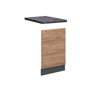 Vicco Panel Frontal Fame-line, Roble Dorado, 45 Cm, Et Antracita