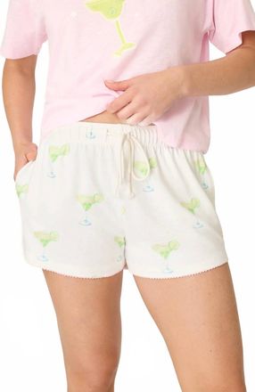 PJ Salvage Spicy Marg Mama Pajama Short In Ivory