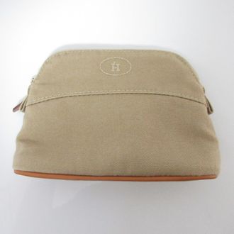 Herm&egrave;s Bolide Taupe Pouch (Pre-Owned)