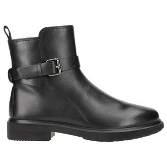 Ecco Ecco Metropole Amsterdam 222013 Full Grain Leather Womens Zip Up Boots - Black - Size:UK 8-8.5