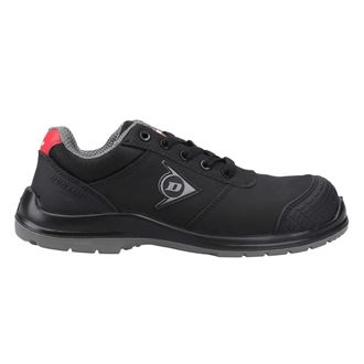 Dunlop Heren First One Adv-Evo Action Leren Lage Veiligheidsschoenen (Zwart/Rood)
