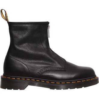 Dr. Martens 1460 Soft Leather Zip Up Laarzen - Dames - Schoenen - Zwart - Maat: 39 EU Leer