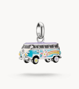 Thomas Sabo Charm argentato e bianco-Argento