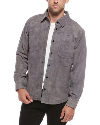 Blank NYC Suede Leather Coat