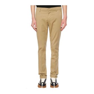 Dondup Chinos, male, Beige, Size: W33 Stylish Gaubert Pants